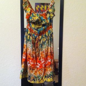 Multi colored sundress