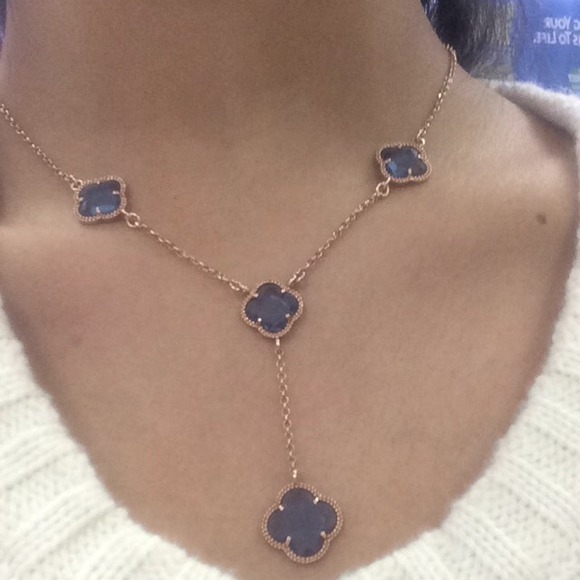 Plated Rose gold 14k necklace