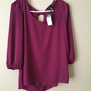 Plum tunic