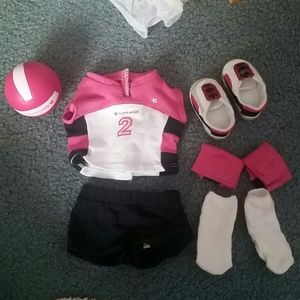 American Girl volleyball outfit (retired)
