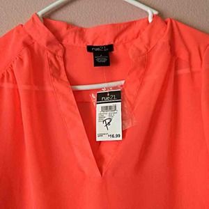 Neon Corral tunic