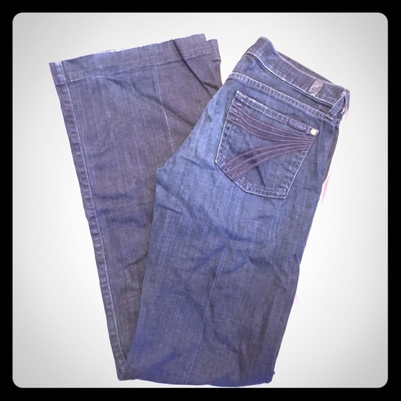 7 for all mankind size 28 jeans