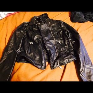 Leather jacket