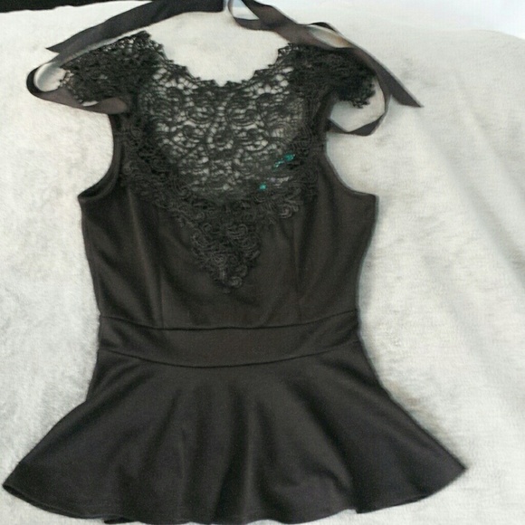 SOLD BLACK top