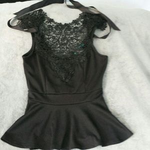 SOLD BLACK top