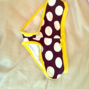 Cheeky/ Boy-Short Polka Dot Bathing Suit Bottoms