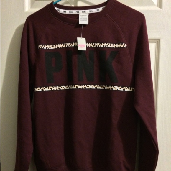 NWT Victoria Secret Cheetah Crew