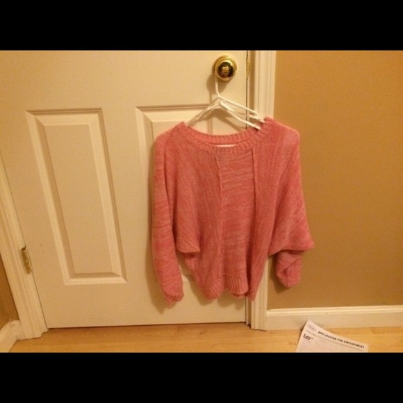 Alfani petite pink sweater