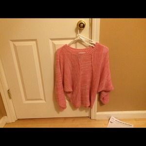 Alfani petite pink sweater