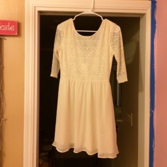 H&M white dress