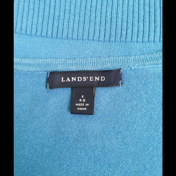 Lands' End lightweight sweater. - Picture 4 of 6