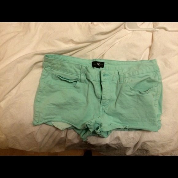 Cello teal shorts