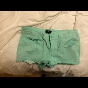 Cello teal shorts