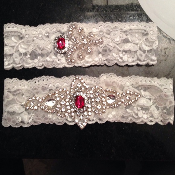 SALE!!!! brand new wedding garters!!!