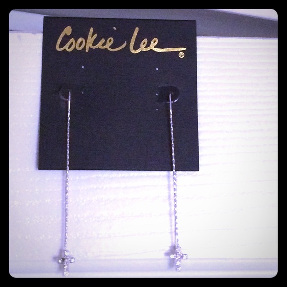 Cross earrings