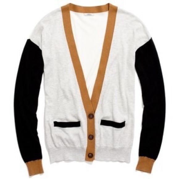 Madewell Colorblock Cornershop Cardigan