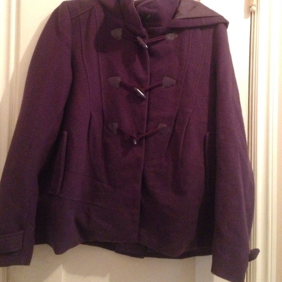 Cute purple coat