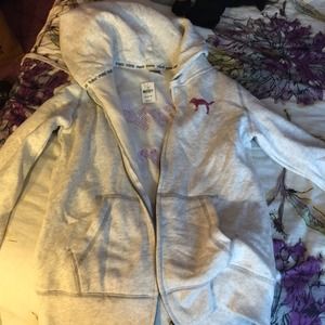 pink hoodie! , willing to change price!