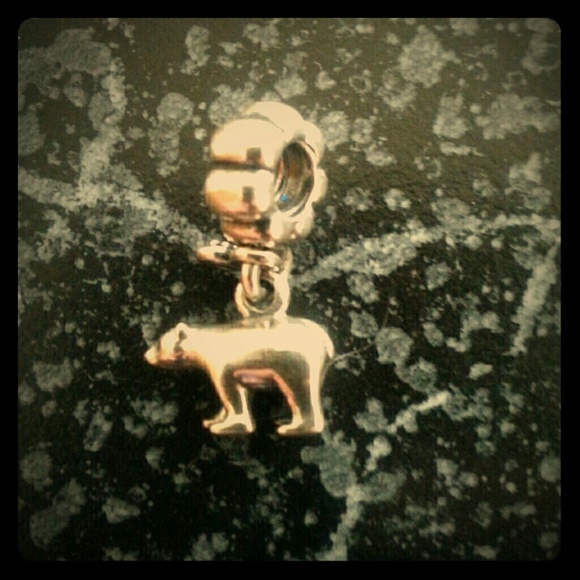 polar bear pandora charm