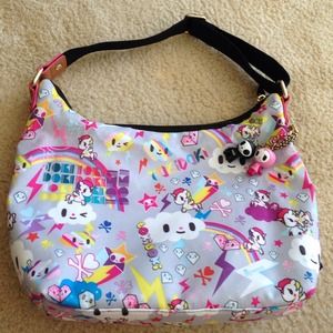 Adorable grey Tokidoki bag :)