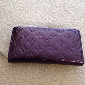 Purple Louis Vuitton wallet :)