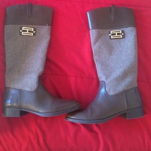 Tommy Hilfiger brown boots