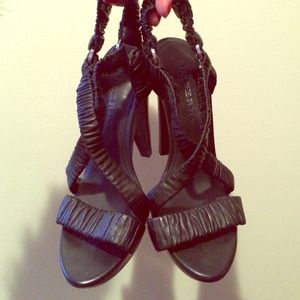 Burberry Prorsum Platform Lamb Skin Heels 36