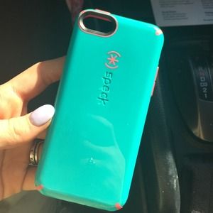 Speck Turquoise/Pink iphone case 5C