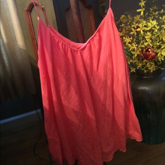 Sexy pink tank top