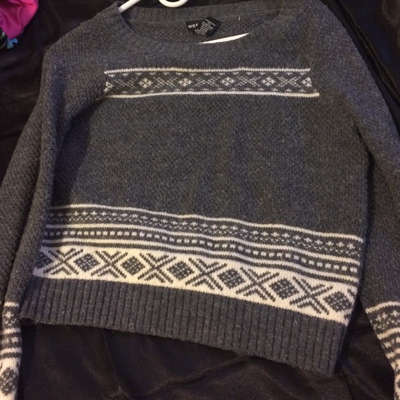 Crop sweater from wet seal