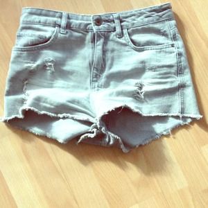 Zara basic denim Dept shorts