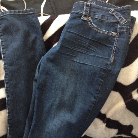 Dark blue jeggings