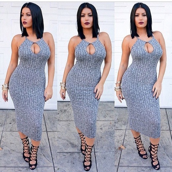 Cute grey dress