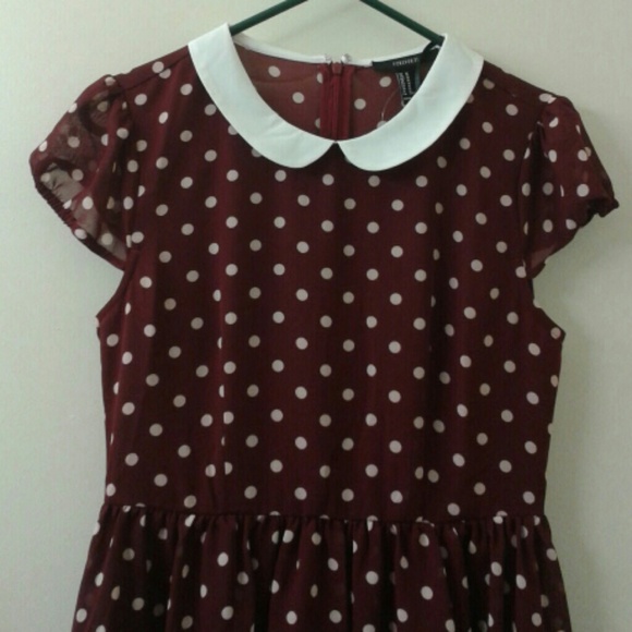 Forever 21 Red Polka Dot Dress