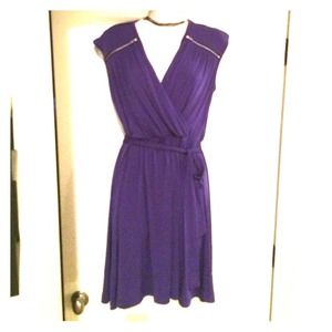 Calvin  Klein purple dress