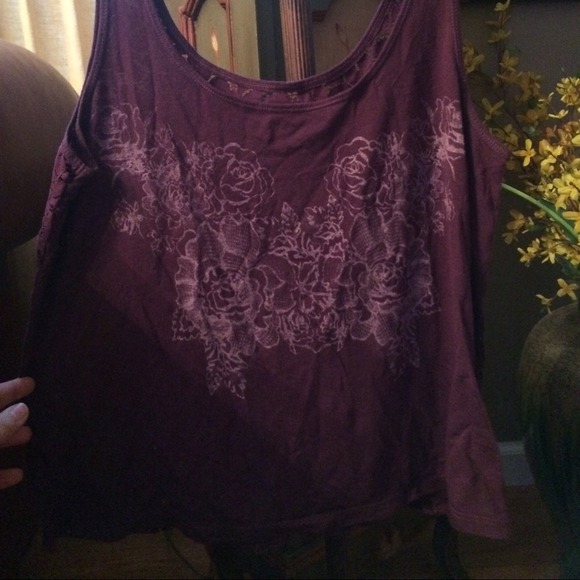 Purple tank top