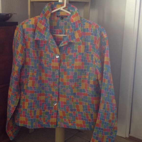 Multi Colored Graphics Top Set
