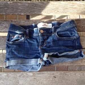 Hollister denim shorts