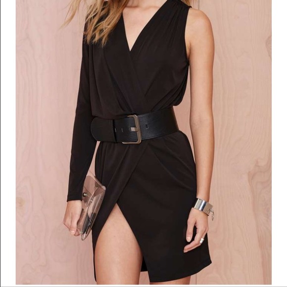 Black Dress from Nasty Gal....Holding****