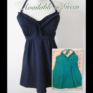 💥Last Day💥Green halter tie neck top