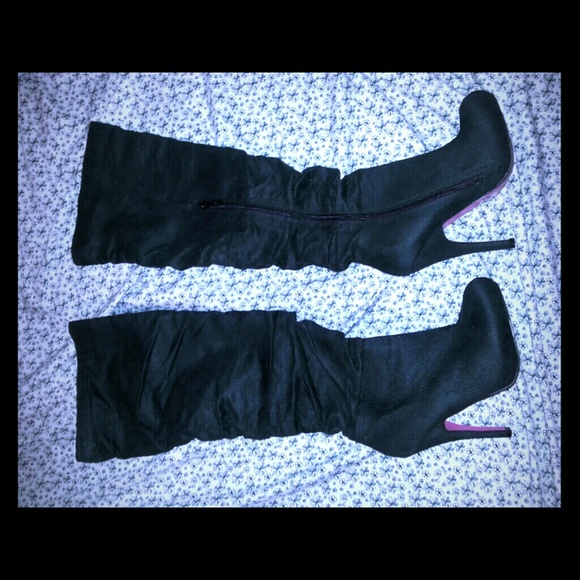 High heel boots
