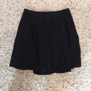 Forever 21 Black Skater Skirt size Small
