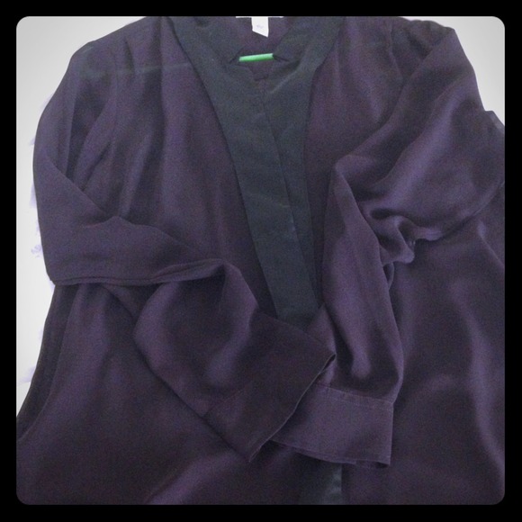 Beautiful woman's sheer blouse top