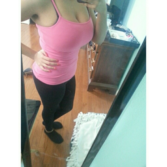 Pink tank top
