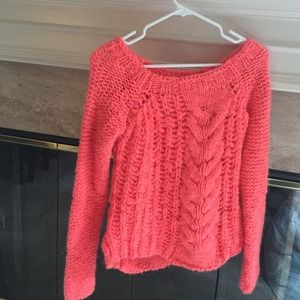Free people neon sweater