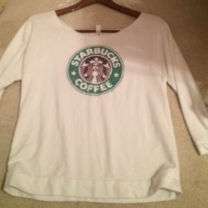 Starbucks medium junior women's shirt