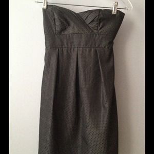 Mini strapless dress