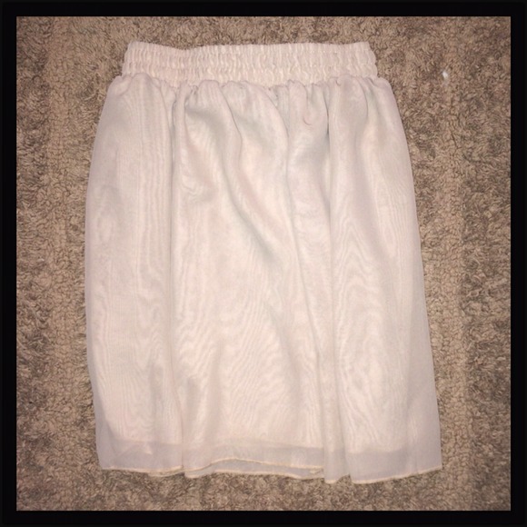 Beige Skirt