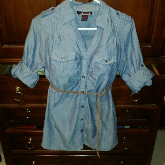 Denim shirt