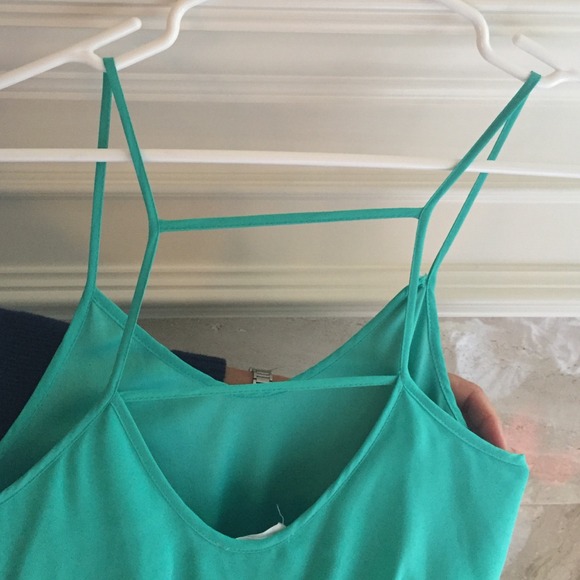 Sea Foam Green Maxi Dress - Picture 2 of 3